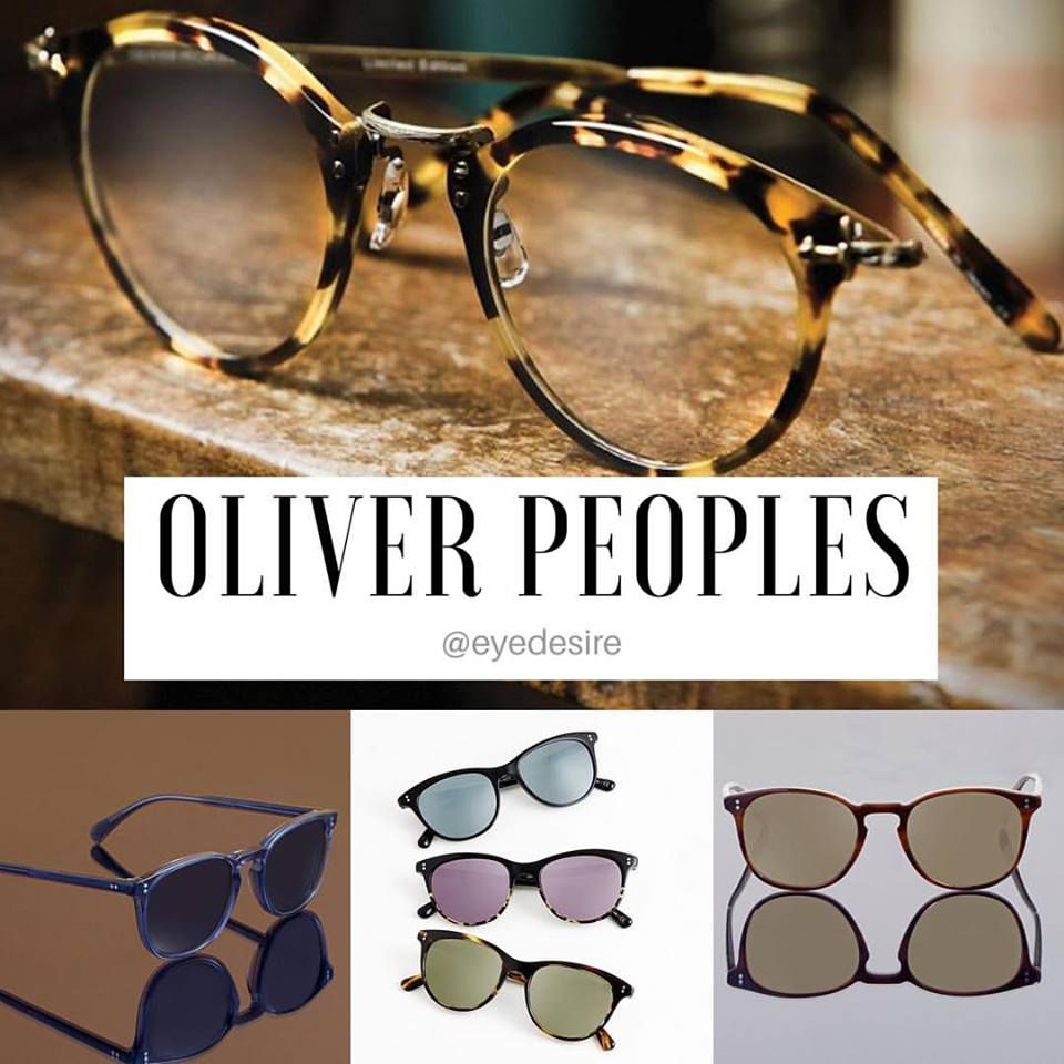 OLIVER PEOPLES ARE ALWAYS IN STYLE AND ALWAYS IN STOCK!